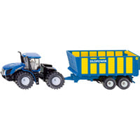 SIKU 1947 FARMER New Holland mit Silagewagen, Modellfahrzeug 
