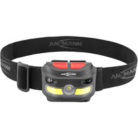 Ansmann Stirnlampe HD250RS, LED-Leuchte schwarz