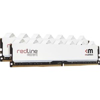 Mushkin DIMM 32 GB DDR4-3600 (2x 16 GB) Dual-Kit, Arbeitsspeicher weiß, MRD4E360GKKP16GX2, Redline ECC White
