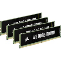Corsair DIMM 64 GB DDR5-6400 ECC (4x 16 GB) Quad-Kit, Arbeitsspeicher schwarz, CMA64GX5M4B6400C32, WS, INTEL XMP
