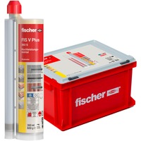 fischer Hochleistungsmörtel FIS V Plus 360 S HWK G grau, 360ml, 20 Kartuschen, Koffer