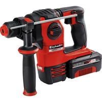 Einhell Akku-Bohrhammer HEROCCO Kit +5, 18Volt rot/schwarz, Li-Ion Akku 3,0 Ah