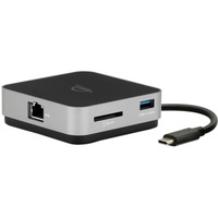 OWC USB-C Travel Dock E, Dockingstation grau/schwarz, HDMI, USB-A, Gigabit LAN