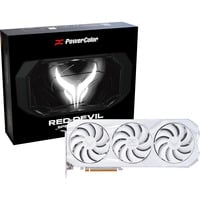 PowerColor Radeon RX 9070 XT Red Devil 16GB OC WHITE, Grafikkarte weiß, RDNA4, GDDR6, 3x DisplayPort, 1x HDMI 2.1