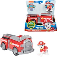 Spin Master Paw Patrol - Feuerwehr-Auto mit Marshall-Figur, Spielfahrzeug rot