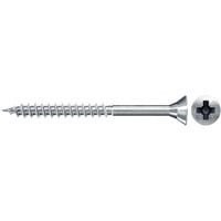 fischer Spanplattenschraube ClassicFast II 5,0x50 Senkkopf PZ 200 Stück, mit Teilgewinde