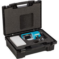 Hazet Elektronisches Drehmoment-Prüfgerät (7903E), Messgerät blau/schwarz, 1,5 – 30 Nm, 3/8 Zoll Sechskant, 1/4 Zoll Vierkant, 3/8 Zoll Vierkant