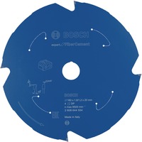 Bosch EXPERT Fibre Cement Kreissägeblatt, Ø 160mm, 4Z Bohrung 20mm, für Akku-Handkreissägen
