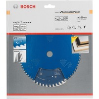 Bosch Kreissägeblatt Expert for Laminated Panel, Ø 160mm, 48Z Bohrung 20mm, für Handkreissägen