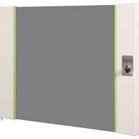 Digitus Glas-Fronttür für 19" 9HE Wandgehäuse Unique Serie, Frontpanel grau, 9 Höheneinheiten