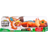 ZURU Robo Alive Lauernde Eidechse - orange, Spielfigur 