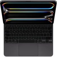 Apple Magic Keyboard für 13" iPad Pro (M4), Tastatur schwarz, UK-Layout, Scherenmechanik