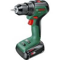 Bosch Heimwerken & Garten Akku-Bohrschrauber UniversalDrill 18V-60 grün/schwarz, Li-Ionen Akku 2,0Ah, Koffer, POWER FOR ALL ALLIANCE