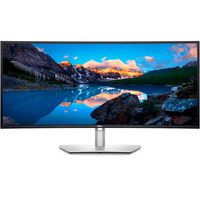 Dell U3421W Generalüberholt, LED-Monitor 86.4 cm (34 Zoll), silber/schwarz, WQHD, IPS, Curved, USB-Hub, KVM
