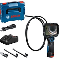 Bosch Professional Akku-Inspektionskamera GIC 12V-5-27 C Professional, 12Volt blau/schwarz, Li-Ionen Akku 2,0Ah, in L-BOXX