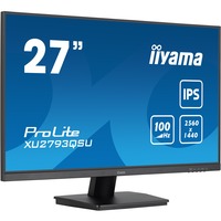 iiyama ProLite XU2793QSU-B6, LED-Monitor 69 cm (27 Zoll), schwarz (matt), WQHD, IPS, AMD Free-Sync, 100Hz Panel