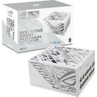 ASUS ROG Strix 1000W Platinum White Edition (ROG Equalizer), PC-Netzteil weiß, 1x 12 Pin High Power GPU, 4x PCIe, Kabelmanagement, 1000 Watt
