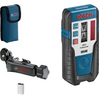 Bosch Professional Laser-Empfänger LR 1 Professional, mit Halterung blau/schwarz, für Rotationslaser GRL 400 H / GRL 300 HV