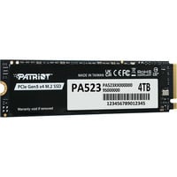 Patriot PA523 4 TB, SSD PCIe 5.0 x4, NVMe 2.0, M.2 2280