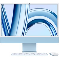 Apple iMac 59,62 cm (24") M3 2023, MAC-System blau/hellblau, macOS, Deutsch