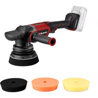 EINHELL Professional Akku-Exzenterpolierer CP-EP 18/125 Li BL-Solo, 18Volt, Poliermaschine rot/schwarz, ohne Akku und Ladegerät