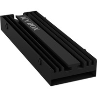 ICY BOX IB-M2HS-PS5, Kühlkörper schwarz, M.2 SSD Kühlkörper für PlayStation 5