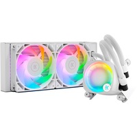 EKWB EK-Nucleus AIO CR240 Lux D-RGB - White, Wasserkühlung weiß