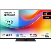 Panasonic TV-65W85BEZC, QLED-Fernseher 164 cm (65 Zoll), schwarz, UltraHD/4K, Fire TV, Subwoofer, 120Hz Panel