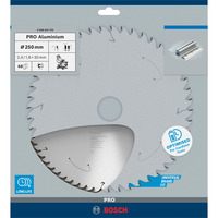 Bosch Professional PRO Aluminium cordless Kreissägeblatt, Ø 250mm, 68Z Bohrung 30mm, für Akku-Kappsägen