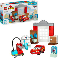 LEGO 10456 DUPLO Disney McQueens Besuch in Docs Werkstatt, Konstruktionsspielzeug
