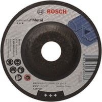 Bosch PRO Metal Schleifscheibe, Ø 115mm Bohrung 22,23mm,  A 24 P BF, gekröpft