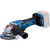 Bosch Professional PRO Akku-Winkelschleifer BITURBO GWS 18V-15 P Professional solo, Ø 125mm blau/schwarz, ohne Akku und Ladegerät, in L-BOXX