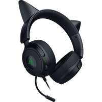 Razer Kraken Kitty V3 X Black, Gaming-Headset schwarz/grün, 3,5-mm-Klinkenstecker