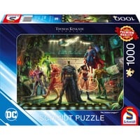 Schmidt Spiele Thomas Kinkade Studios: DC - The Justice League, Puzzle 1000 Teile