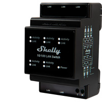 Shelly LAN Switch 5 Ports 10/100 Mbit schwarz