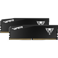 Patriot DIMM 32 GB DDR5-6000 (2x 16 GB) Dual-Kit, Arbeitsspeicher schwarz, VEU532G6036K, VIPER Elite 5 Ultra, INTEL XMP, AMD EXPO