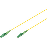 Digitus Glasfaser-Simplex-Patchkabel, Singlemode, LC/APC - LC/APC gelb, 3 Meter