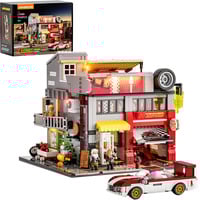 Lumibricks Street MOD Garage, Konstruktionsspielzeug 