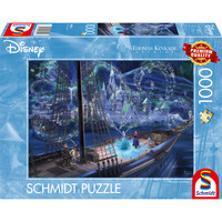 Schmidt Spiele Thomas Kinkade Studios: Disney - Frozen Love and Magic, Puzzle 1000 Teile
