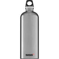 SIGG Alu Traveller 1 Liter, Trinkflasche aluminium