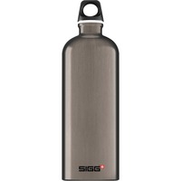 SIGG Alu Traveller Smoked Pearl 1 Liter, Trinkflasche braun