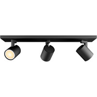 Philips HUE White Ambiance Runner 3er-Spot, LED-Leuchte schwarz, inkl. Dimmschalter