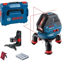 Bosch Professional Linienlaser GLL 3-50 Professional, Kreuzlinienlaser blau/schwarz, L-BOXX 136, rote Laserlinien
