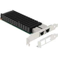 DeLOCK PCI Express x8 Karte 2 x RJ45 10 Gigabit LAN X540, LAN-Adapter 