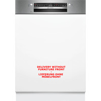 Bosch SMI2HTS08E Serie 2, Spülmaschine edelstahl (gebürstet), 60 cm, Home Connect