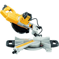 DEWALT Paneelsäge DWS774, 216 mm, Kapp- und Gehrungssäge gelb/schwarz, 1.400 Watt, XPS-Schnittlinienanzeige