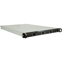 Inter-Tech 1U 1404, Server-Gehäuse schwarz, 1 Höheneinheit