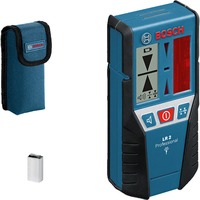 Bosch Laser-Empfänger LR 2 Professional blau/schwarz, für Kombi- und Linienlaser GLL 2-50 / GLL 3-50