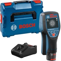 Bosch Professional PRO Akku-Wallscanner D-tect 120 Professional, 12Volt, Ortungsgerät blau/schwarz, Li-Ionen-Akku 2,0 Ah, in L-BOXX 136