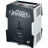 Severin Wurster WT 5005, Elektrogrill schwarz/grau, 2.000 Watt, Würstchengrill